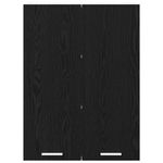 Casa si Gradina - Mobilier - Comode si corpuri - Corpuri bucatarie - Dulap suspendat Riga Stejar Negru 60 x 31 x 80 cm Lemn compozit - Infinity.ro