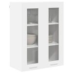 Casa si Gradina - Mobilier - Comode si corpuri - Corpuri bucatarie - Dulap suspendat cu raft Riga Alb 60 x 31 x 80 cm Lemn compozit - Infinity.ro