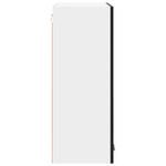 Casa si Gradina - Mobilier - Comode si corpuri - Corpuri bucatarie - Dulap suspendat Riga Stejar Negru 60 x 31 x 80 cm Lemn compozit - Infinity.ro