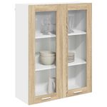 Casa si Gradina - Mobilier - Comode si corpuri - Corpuri bucatarie - Dulap suspendat cu raft Riga Stejar Sonoma 80 x 31 x 100 cm - Infinity.ro