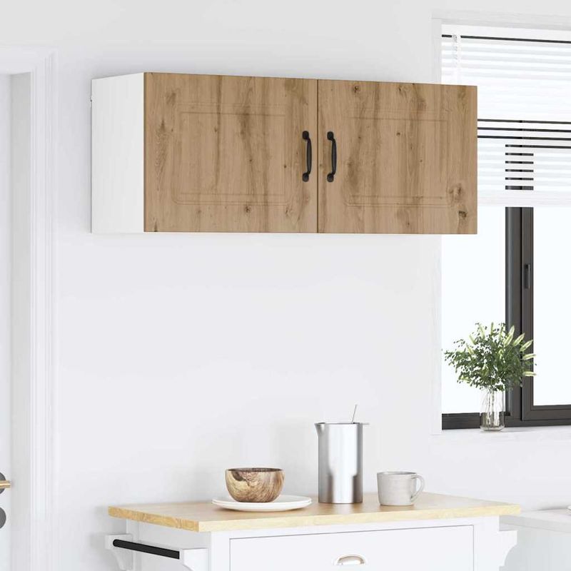 Casa si Gradina - Mobilier - Comode si corpuri - Corpuri bucatarie - Dulap suspendat de bucatarie Stejar Artizanal 50 x 31 x 40 cm - Infinity.ro
