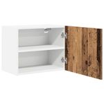 Casa si Gradina - Mobilier - Comode si corpuri - Corpuri bucatarie - Dulap suspendat Riga 2 pcs Lemn vechi si Alb 50 x 31 x 40 cm - Infinity.ro