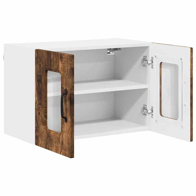 Casa si Gradina - Mobilier - Comode si corpuri - Corpuri bucatarie - Dulap suspendat de bucatarie Stejar fumuriu 60 x 31 x 40 cm - Infinity.ro