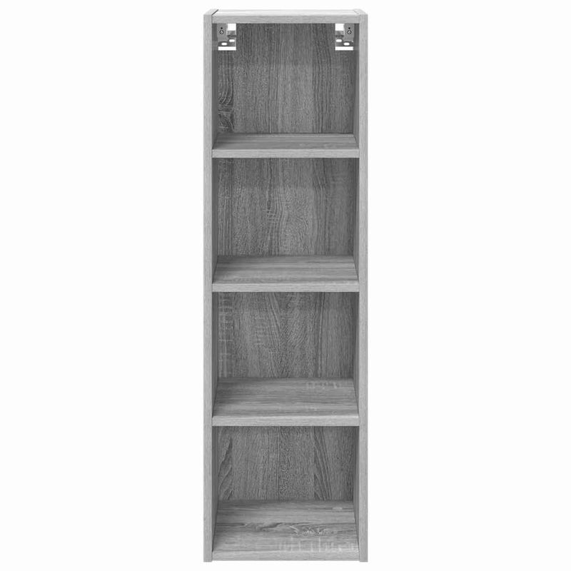Casa si Gradina - Mobilier - Comode si corpuri - Corpuri bucatarie - Dulap suspendat cu raft Riga Gri Sonoma 30 x 29,5 x 100 cm - Infinity.ro