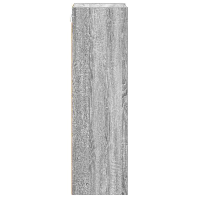 Casa si Gradina - Mobilier - Comode si corpuri - Corpuri bucatarie - Dulap suspendat cu raft Riga Gri Sonoma 30 x 29,5 x 100 cm - Infinity.ro