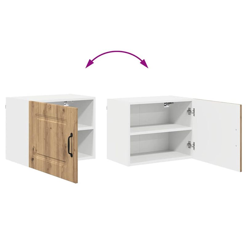 Casa si Gradina - Mobilier - Comode si corpuri - Corpuri bucatarie - Dulap suspendat de bucatarie Stejar Artizanal 50 x 31 x 40 cm - Infinity.ro