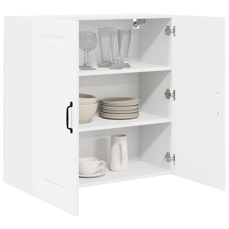 Casa si Gradina - Mobilier - Comode si corpuri - Corpuri bucatarie - Dulap suspendat de bucatarie Alb 80 x 31 x 80 cm Lemn compozit - Infinity.ro