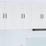 Casa si Gradina - Mobilier - Comode si corpuri - Corpuri bucatarie - Dulap suspendat de bucatarie cu raft Alb lucios 30 x 31 x 80 cm - Infinity.ro