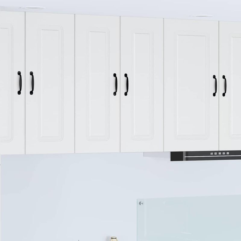 Casa si Gradina - Mobilier - Comode si corpuri - Corpuri bucatarie - Dulap suspendat de bucatarie cu raft Alb lucios 30 x 31 x 80 cm - Infinity.ro