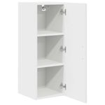 Casa si Gradina - Mobilier - Comode si corpuri - Corpuri bucatarie - Dulap suspendat de bucatarie cu raft Alb lucios 30 x 31 x 80 cm - Infinity.ro