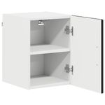 Casa si Gradina - Mobilier - Comode si corpuri - Corpuri bucatarie - Dulap suspendat de bucatarie cu raft Negru 30 x 31 x 40 cm - Infinity.ro