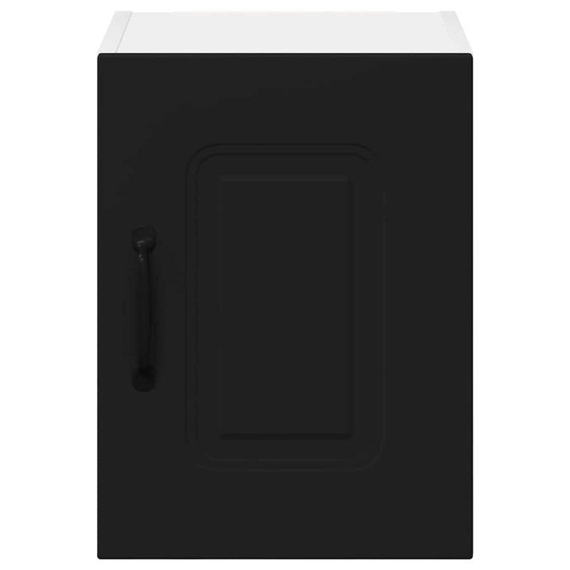 Casa si Gradina - Mobilier - Comode si corpuri - Corpuri bucatarie - Dulap suspendat de bucatarie cu raft Negru 30 x 31 x 40 cm - Infinity.ro