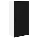 Casa si Gradina - Mobilier - Comode si corpuri - Corpuri bucatarie - Dulap suspendat de bucatarie cu raft Negru 50 x 31 x 100 cm - Infinity.ro