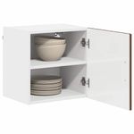 Casa si Gradina - Mobilier - Comode si corpuri - Corpuri bucatarie - Dulap suspendat de bucatarie cu raft cu usa 2 pcs Stejar inchis - Infinity.ro