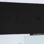 Casa si Gradina - Mobilier - Comode si corpuri - Corpuri bucatarie - Dulap suspendat de bucatarie cu raft Negru 50 x 31 x 100 cm - Infinity.ro