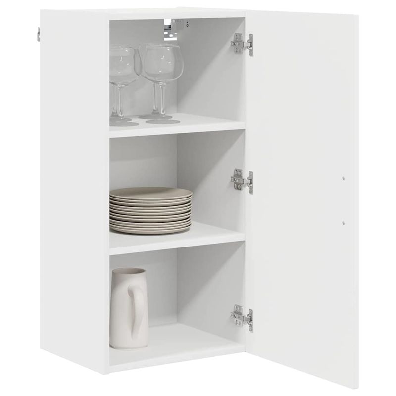 Casa si Gradina - Mobilier - Comode si corpuri - Corpuri bucatarie - Dulap suspendat de bucatarie Alb 40 x 31 x 80 cm Lemn compozit - Infinity.ro