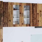 Casa si Gradina - Mobilier - Comode si corpuri - Corpuri bucatarie - Dulap suspendat de bucatarie 2 pcs Lemn Vechi 40 x 31 x 80 cm - Infinity.ro