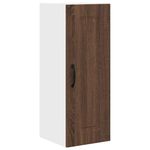 Casa si Gradina - Mobilier - Comode si corpuri - Corpuri bucatarie - Dulap suspendat de bucatarie cu raft cu usa 2 pcs Stejar inchis - Infinity.ro