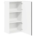 Casa si Gradina - Mobilier - Comode si corpuri - Corpuri bucatarie - Dulap suspendat de bucatarie cu raft Negru 50 x 31 x 100 cm - Infinity.ro