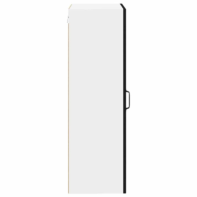 Casa si Gradina - Mobilier - Comode si corpuri - Corpuri bucatarie - Dulap suspendat de bucatarie cu raft Negru 50 x 31 x 100 cm - Infinity.ro