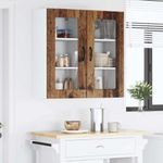 Casa si Gradina - Mobilier - Comode si corpuri - Corpuri bucatarie - Dulap suspendat de bucatarie 2 pcs Lemn Vechi 40 x 31 x 80 cm - Infinity.ro