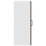 Casa si Gradina - Mobilier - Comode si corpuri - Corpuri bucatarie - Dulap suspendat de bucatarie cu raft cu usa 2 pcs Stejar inchis - Infinity.ro