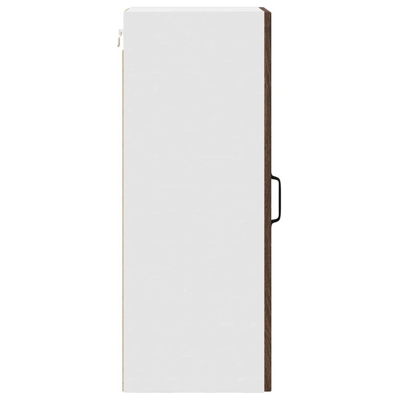 Casa si Gradina - Mobilier - Comode si corpuri - Corpuri bucatarie - Dulap suspendat de bucatarie cu raft cu usa 2 pcs Stejar inchis - Infinity.ro