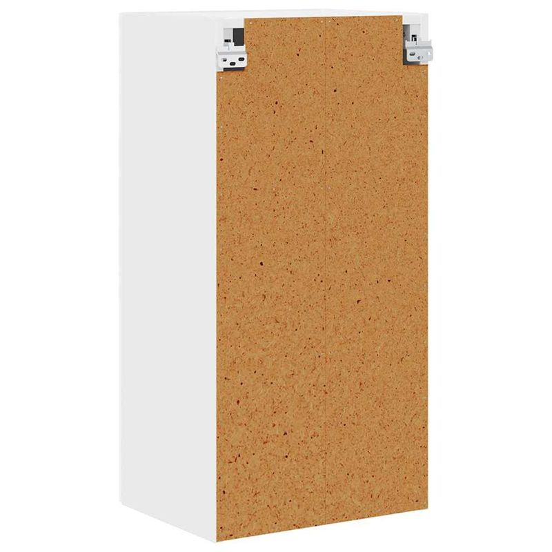Casa si Gradina - Mobilier - Comode si corpuri - Corpuri bucatarie - Dulap suspendat de bucatarie cu raft Alb lucios 40 x 31 x 80 cm - Infinity.ro