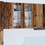 Casa si Gradina - Mobilier - Comode si corpuri - Corpuri bucatarie - Dulap suspendat de bucatarie cu raft Lemn Vechi 40 x 31 x 80 cm - Infinity.ro