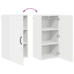 Casa si Gradina - Mobilier - Comode si corpuri - Corpuri bucatarie - Dulap suspendat de bucatarie Alb 40 x 31 x 80 cm Lemn compozit - Infinity.ro
