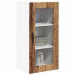 Casa si Gradina - Mobilier - Comode si corpuri - Corpuri bucatarie - Dulap suspendat de bucatarie cu raft Lemn Vechi 40 x 31 x 80 cm - Infinity.ro
