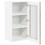 Casa si Gradina - Mobilier - Comode si corpuri - Corpuri bucatarie - Dulap suspendat de bucatarie cu raft Lemn Vechi 40 x 31 x 80 cm - Infinity.ro