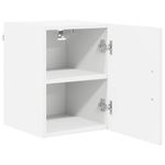 Casa si Gradina - Mobilier - Comode si corpuri - Corpuri bucatarie - Dulap suspendat de bucatarie cu raft 2 pcs Alb 30 x 31 x 40 cm - Infinity.ro