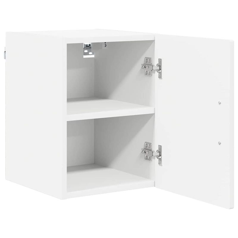 Casa si Gradina - Mobilier - Comode si corpuri - Corpuri bucatarie - Dulap suspendat de bucatarie cu raft 2 pcs Alb 30 x 31 x 40 cm - Infinity.ro