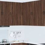 Casa si Gradina - Mobilier - Comode si corpuri - Corpuri bucatarie - Dulap suspendat de bucatarie Stejar inchis 57 x 57 x 100 cm - Infinity.ro
