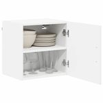 Casa si Gradina - Mobilier - Comode si corpuri - Corpuri bucatarie - Dulap suspendat de bucatarie cu raft 2 pcs Alb 40 x 31 x 40 cm - Infinity.ro
