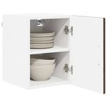 Casa si Gradina - Mobilier - Comode si corpuri - Corpuri bucatarie - Dulap suspendat de bucatarie cu raft 2 pcs Stejar inchis - Infinity.ro