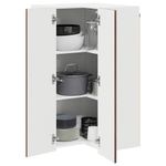 Casa si Gradina - Mobilier - Comode si corpuri - Corpuri bucatarie - Dulap suspendat de bucatarie Stejar inchis 57 x 57 x 100 cm - Infinity.ro