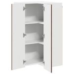 Casa si Gradina - Mobilier - Comode si corpuri - Corpuri bucatarie - Dulap suspendat de bucatarie Stejar inchis 57 x 57 x 100 cm - Infinity.ro
