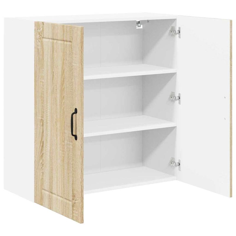 Casa si Gradina - Mobilier - Comode si corpuri - Corpuri bucatarie - Dulap suspendat de bucatarie Stejar Sonoma 80 x 31 x 80 cm - Infinity.ro