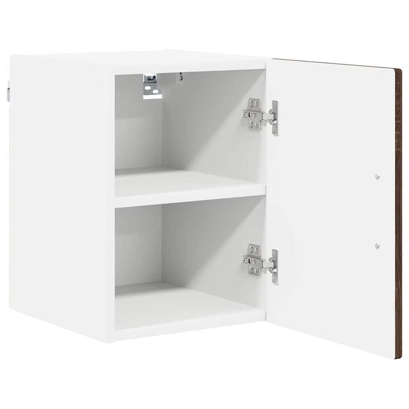 Casa si Gradina - Mobilier - Comode si corpuri - Corpuri bucatarie - Dulap suspendat de bucatarie cu raft 2 pcs Stejar inchis - Infinity.ro