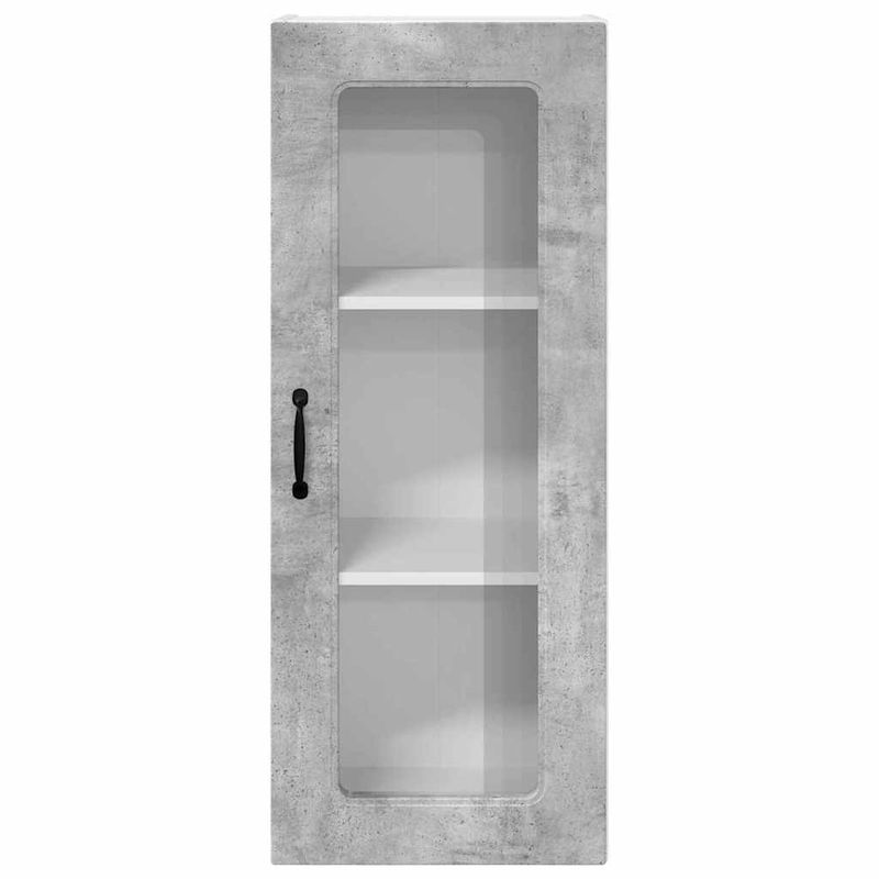 Casa si Gradina - Mobilier - Comode si corpuri - Corpuri bucatarie - Dulap suspendat de bucatarie Gri din beton 40 x 31 x 100 cm - Infinity.ro