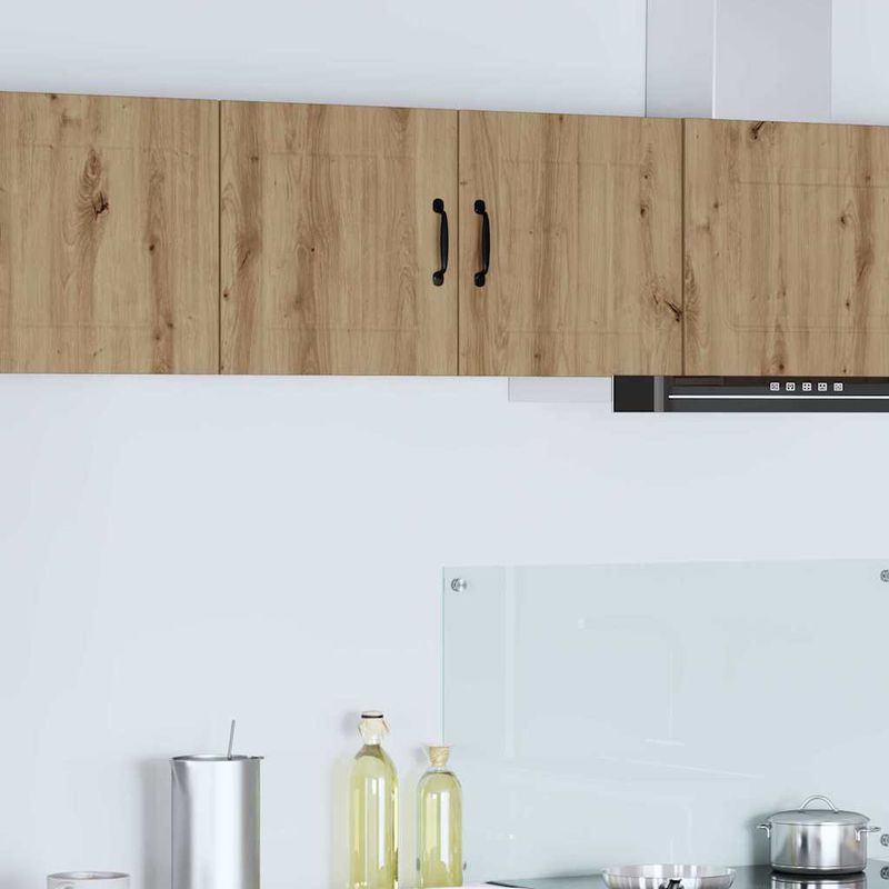 Casa si Gradina - Mobilier - Comode si corpuri - Corpuri bucatarie - Dulap suspendat de bucatarie cu raft 2 pcs Stejar Artizanal - Infinity.ro