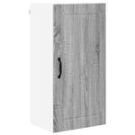 Casa si Gradina - Mobilier - Comode si corpuri - Corpuri bucatarie - Dulap suspendat de bucatarie cu raft Gri Sonoma 40 x 31 x 80 cm - Infinity.ro