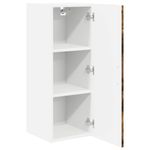 Casa si Gradina - Mobilier - Comode si corpuri - Corpuri bucatarie - Dulap suspendat de bucatarie cu raft 2 pcs Stejar fumuriu - Infinity.ro