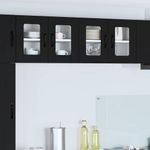 Casa si Gradina - Mobilier - Comode si corpuri - Corpuri bucatarie - Dulap suspendat de bucatarie 2 pcs Negru 60 x 31 x 40 cm - Infinity.ro