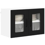 Casa si Gradina - Mobilier - Comode si corpuri - Corpuri bucatarie - Dulap suspendat de bucatarie 2 pcs Negru 60 x 31 x 40 cm - Infinity.ro