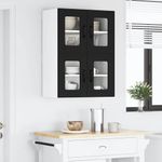 Casa si Gradina - Mobilier - Comode si corpuri - Corpuri bucatarie - Dulap suspendat de bucatarie 2 pcs Negru 60 x 31 x 40 cm - Infinity.ro