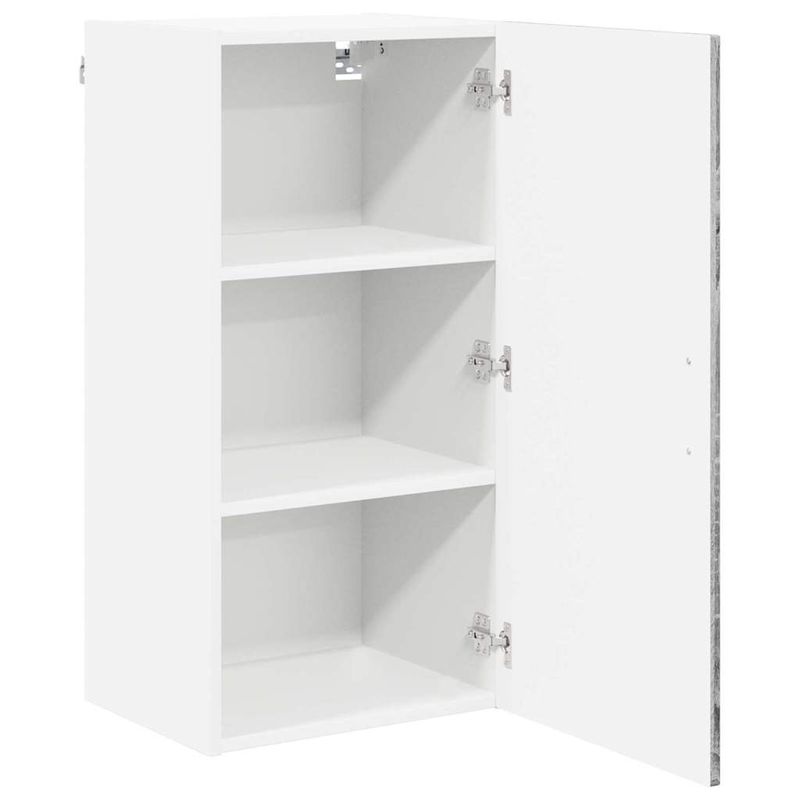 Casa si Gradina - Mobilier - Comode si corpuri - Corpuri bucatarie - Dulap suspendat de bucatarie cu raft Gri Sonoma 40 x 31 x 80 cm - Infinity.ro