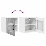 Casa si Gradina - Mobilier - Comode si corpuri - Corpuri bucatarie - Dulap suspendat de bucatarie cu raft Gri Sonoma 40 x 31 x 40 cm - Infinity.ro